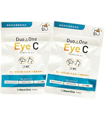 Amazon.co.jp: メニワン Duo One Eye C 犬猫用 180粒（60粒×3袋